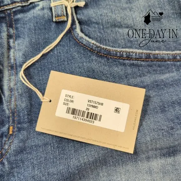 AG Adriano Goldschmied Ex Boyfriend Slounchy Slim Jeans Size 8 (29) - Picture 2 of 8